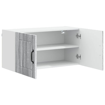 Armadietto a muro LUCCA Grigio Sonoma 80 x 31 x 40 cm