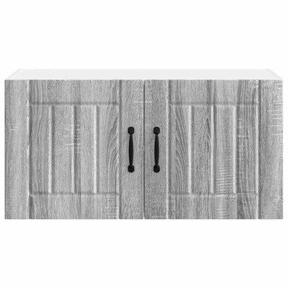 Armadietto a muro LUCCA Grigio Sonoma 80 x 31 x 40 cm