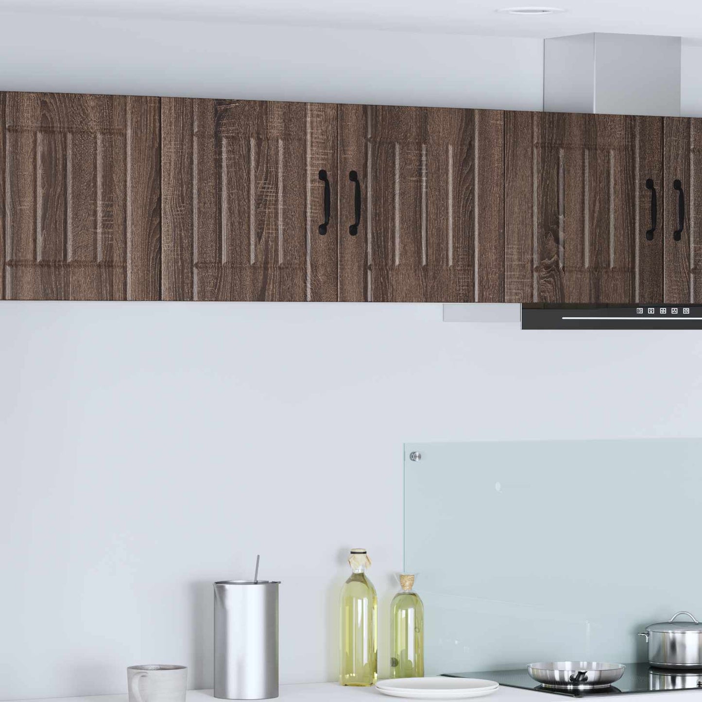 Armadietto a muro LUCCA Rovere Marrone 80 x 31 x 40 cm