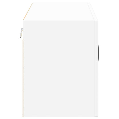 Mobile in vetro da parete LUCCA Bianco 80 x 31 x 40 cm