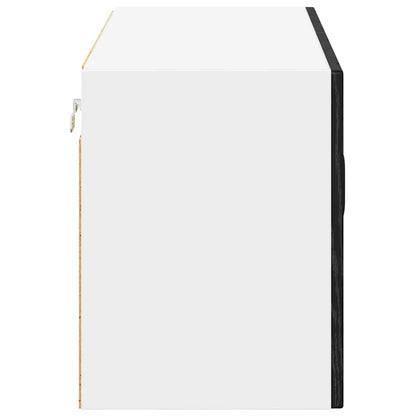 Pannello lavastoviglie Lucca Rovere Nero 80 x 31 x 40 cm | homemem39