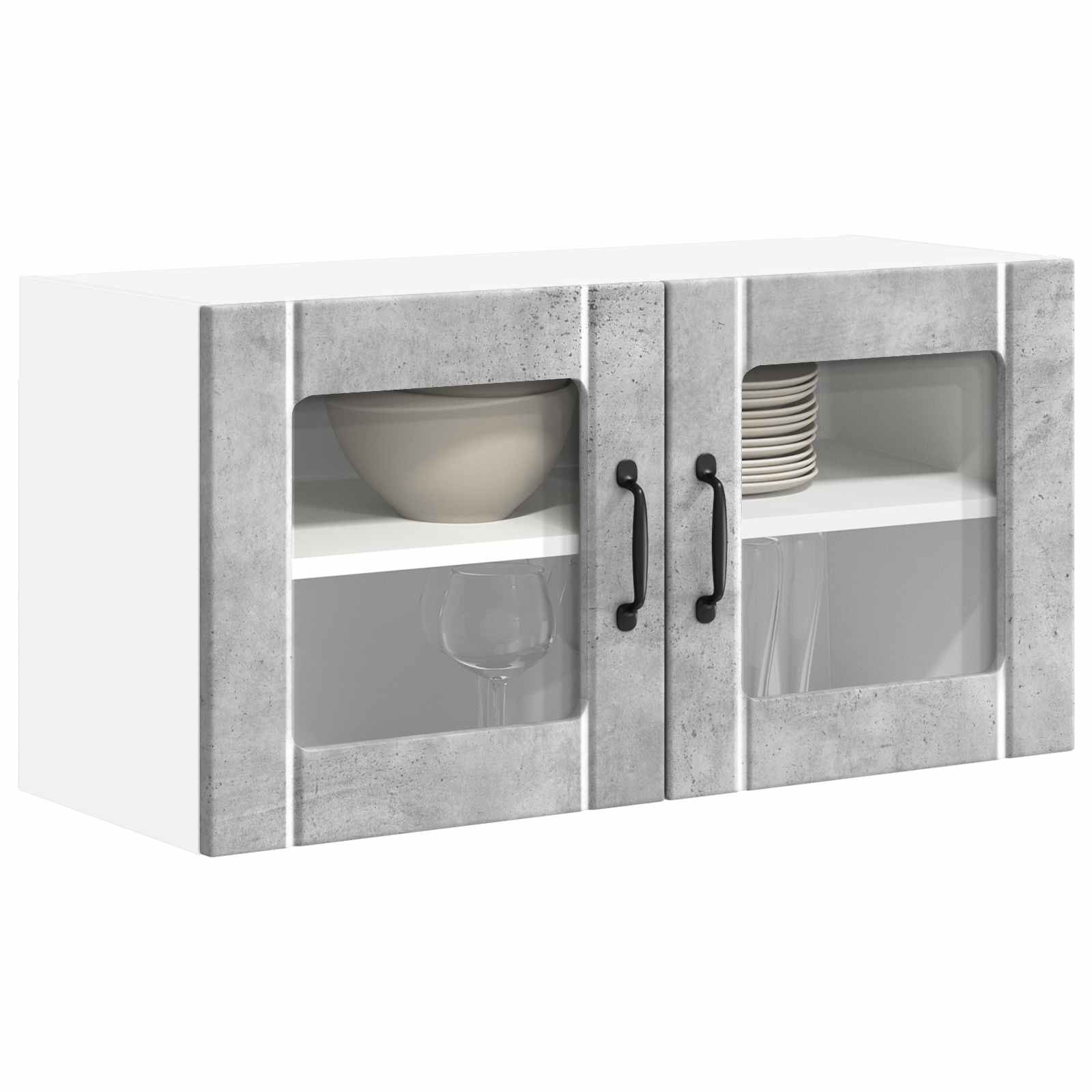 Pannello lavastoviglie Lucca Grigio Cemento 80 x 31 x 40 cm | homemem39