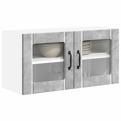 Pannello lavastoviglie Lucca Grigio Cemento 80 x 31 x 40 cm | homemem39