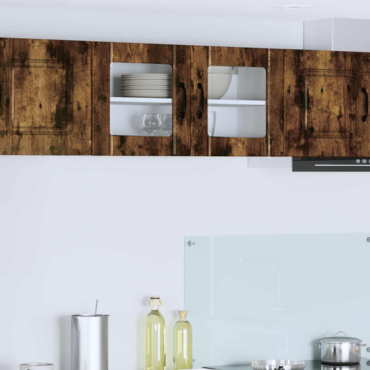 Pannello lavastoviglie Lucca Rovere Fumo 80 x 31 x 40 cm | homemem39