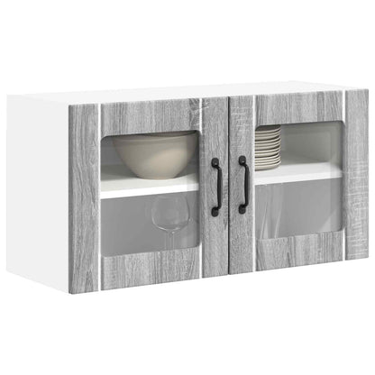 Pannello lavastoviglie Lucca Grigio Sonoma 80 x 31 x 40 cm | homemem39