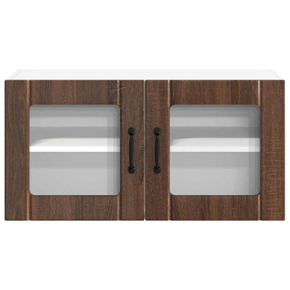 Pannello lavastoviglie Lucca Rovere Marrone 80 x 31 x 40 cm | homemem39