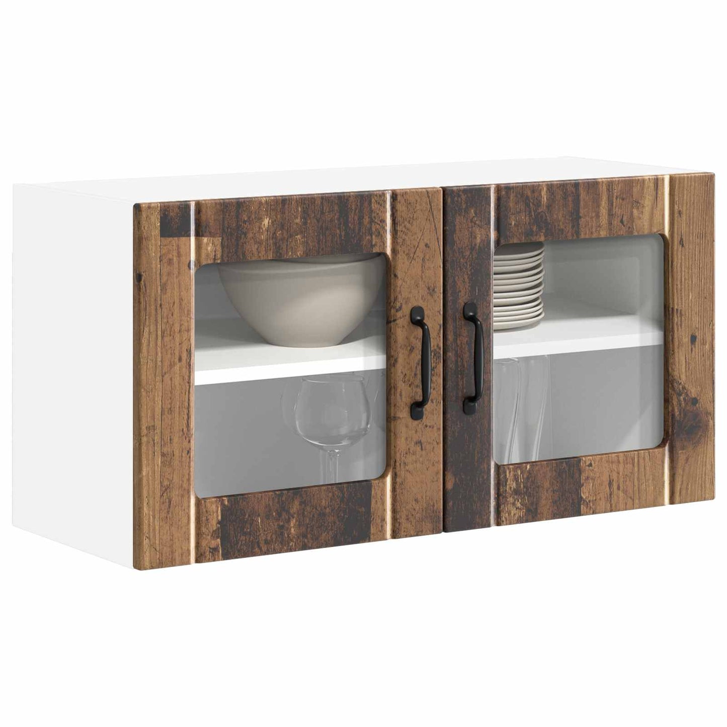 Pannello lavastoviglie Lucca Legno antico 80 x 31 x 40 cm | homemem39