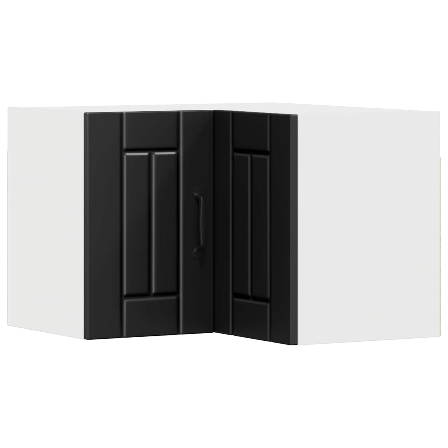 Mobile angolare per parete LUCCA Nero 57 x 57 x 40 cm