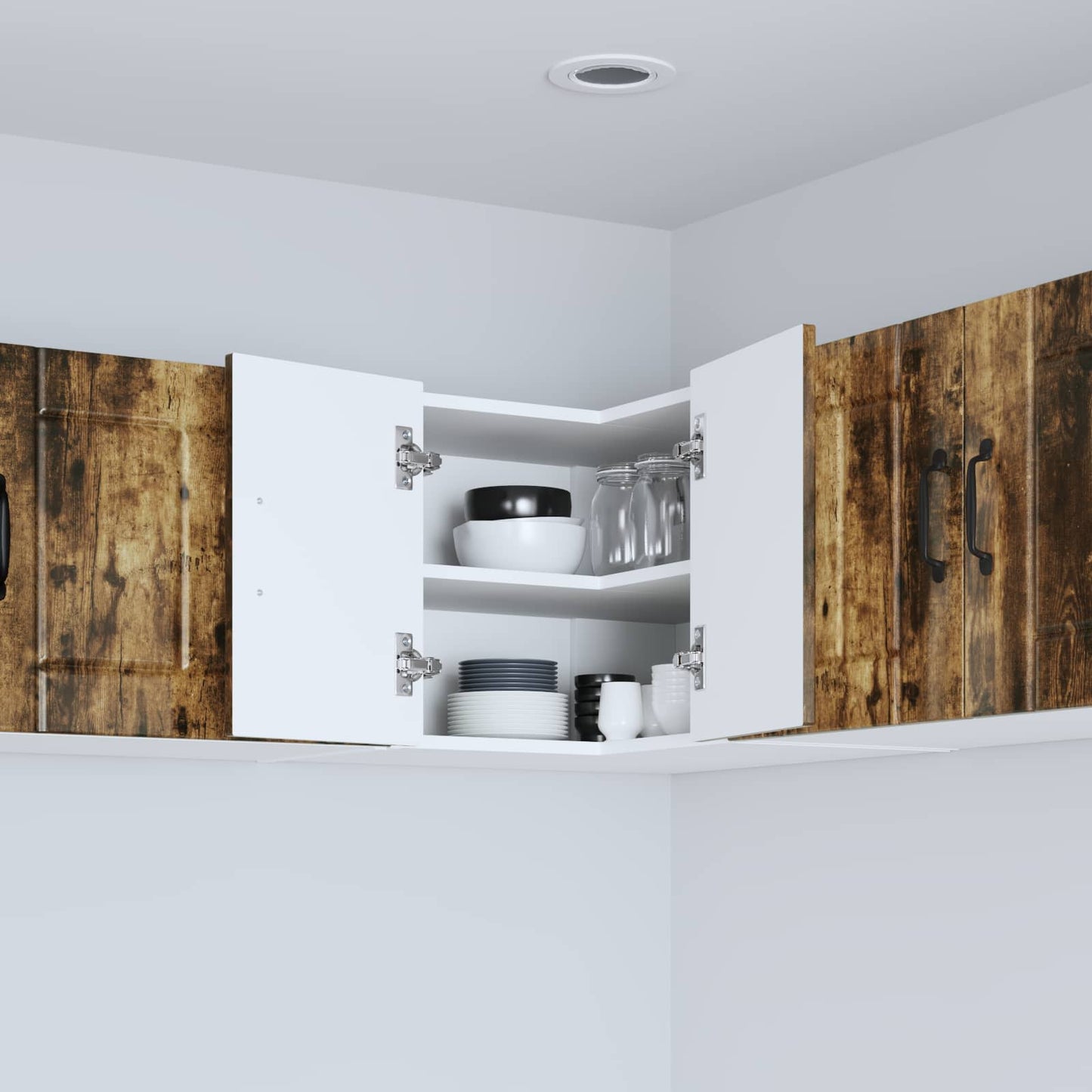 Pannello lavastoviglie Lucca Rovere Fumo 57 x 57 x 40 cm | homemem39