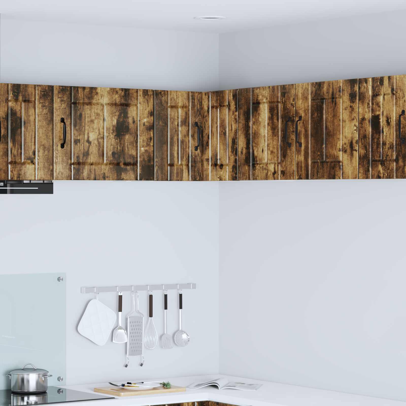Pannello lavastoviglie Lucca Rovere Fumo 57 x 57 x 40 cm | homemem39