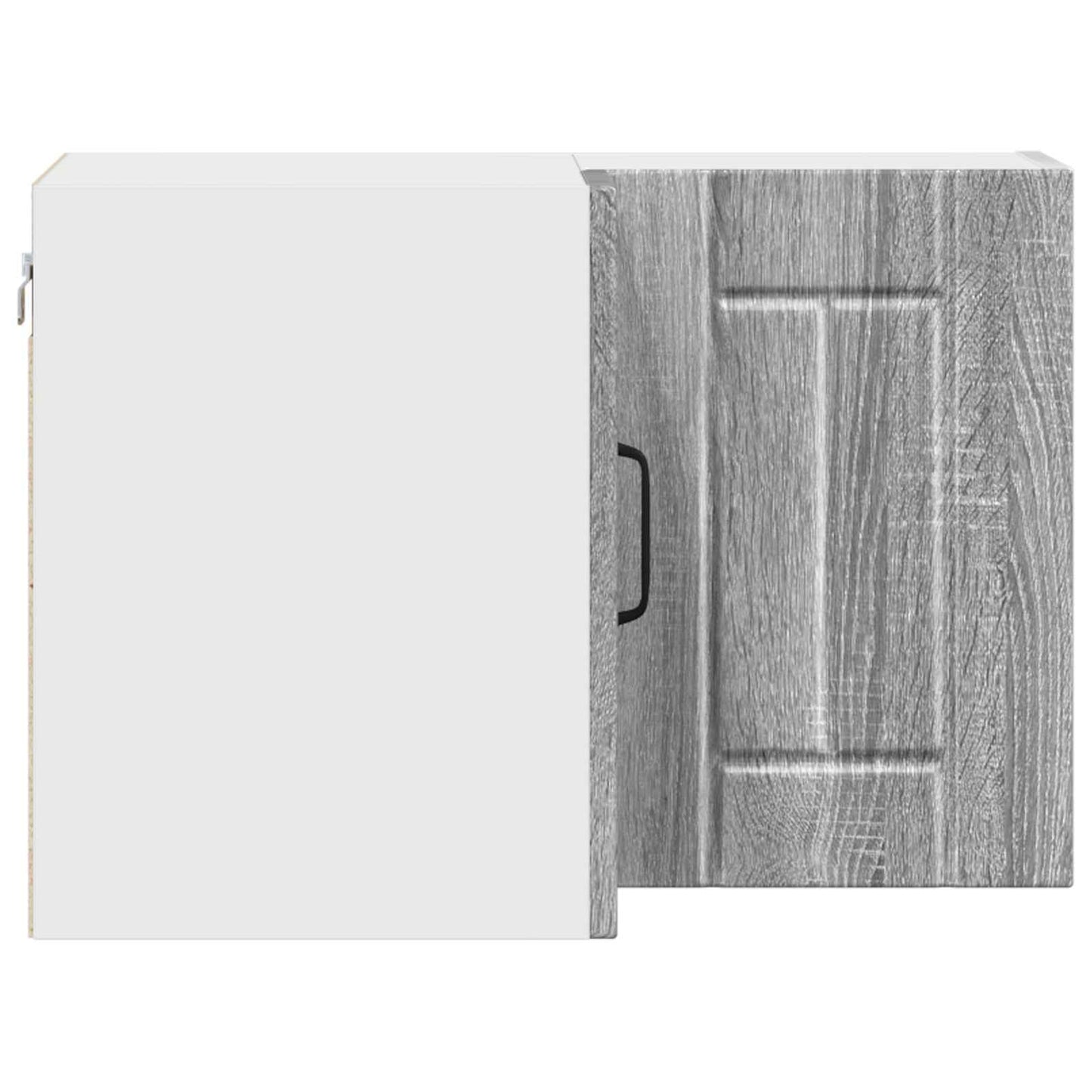 Mobile angolare per parete LUCCA Grigio Sonoma 57 x 57 x 40 cm