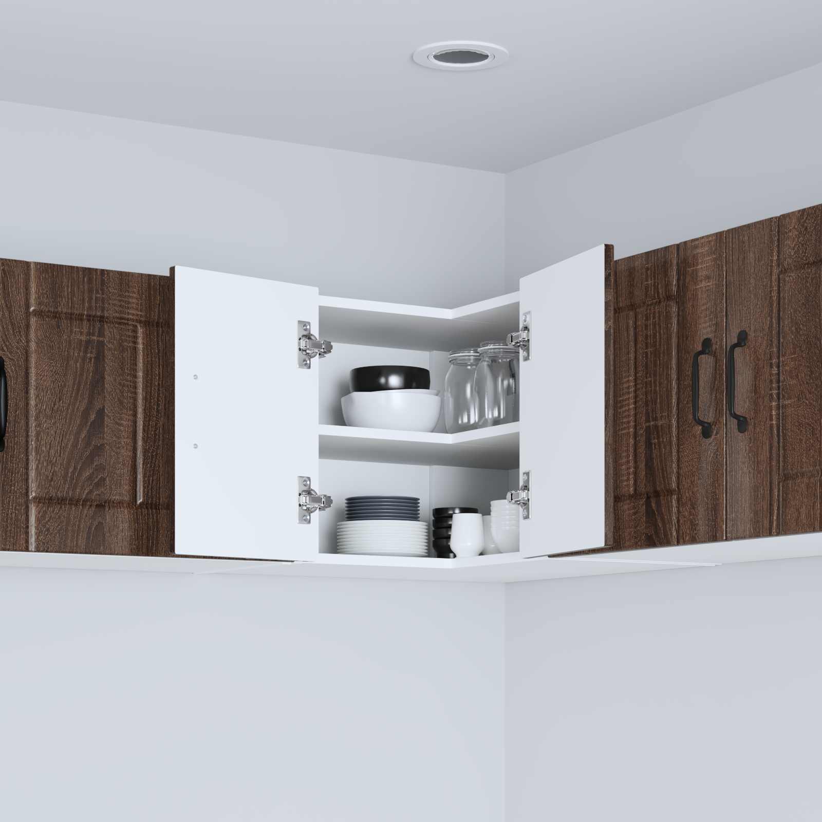 Pannello lavastoviglie Lucca Rovere Marrone 57 x 57 x 40 cm | homemem39