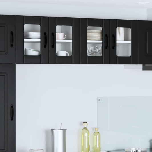 Pannello lavastoviglie Lucca Nero 60 x 31 x 40 cm | homemem39