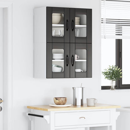 Pannello lavastoviglie Lucca 2 pcs Nero 60 x 31 x 40 cm | homemem39