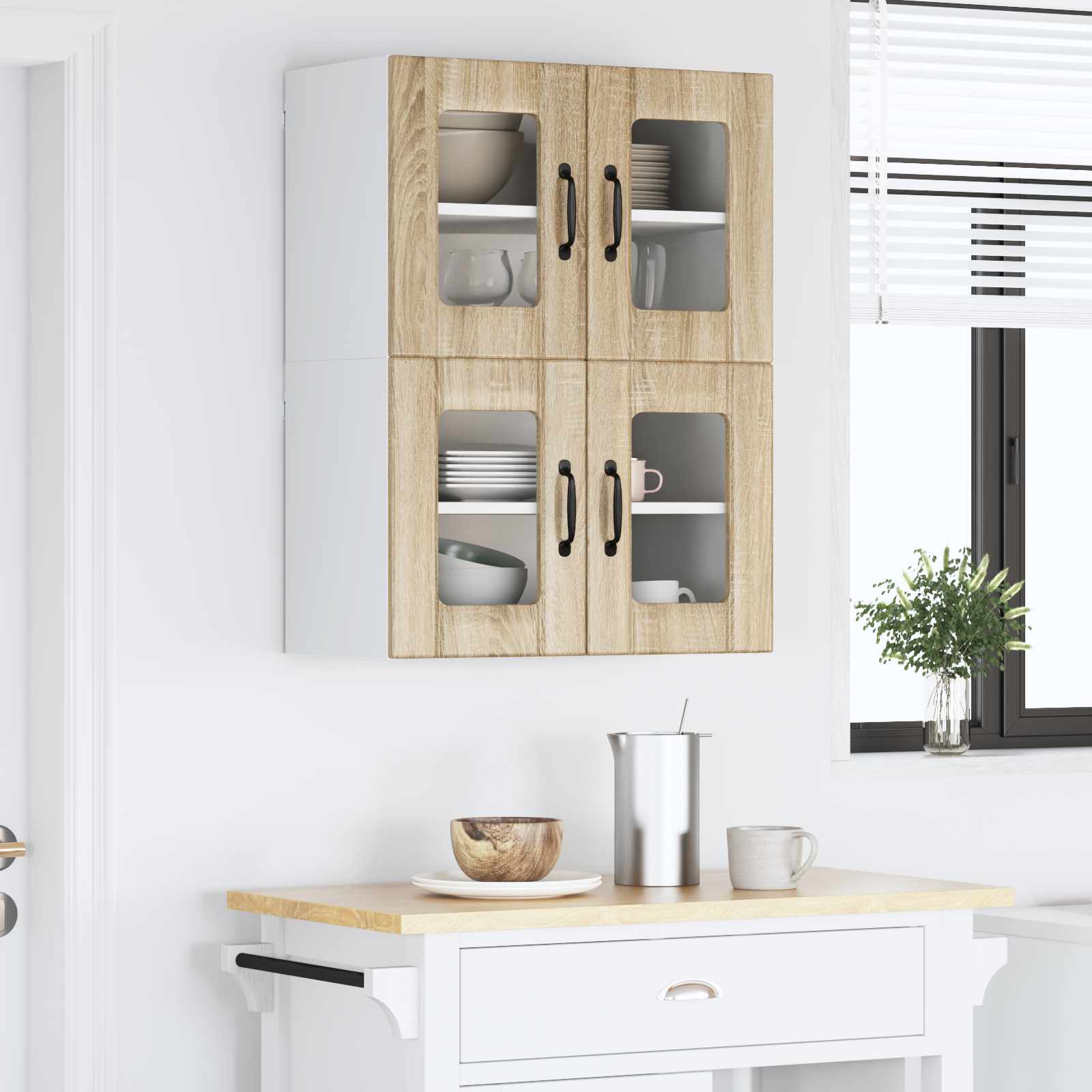 Pannello lavastoviglie Lucca 2 pcs Rovere Sonoma | homemem39