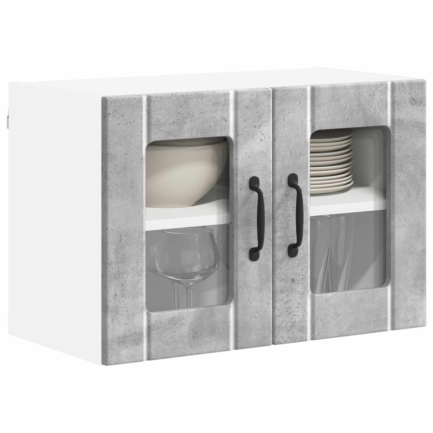 Pannello lavastoviglie Lucca Grigio Cemento 60 x 31 x 40 cm | homemem39