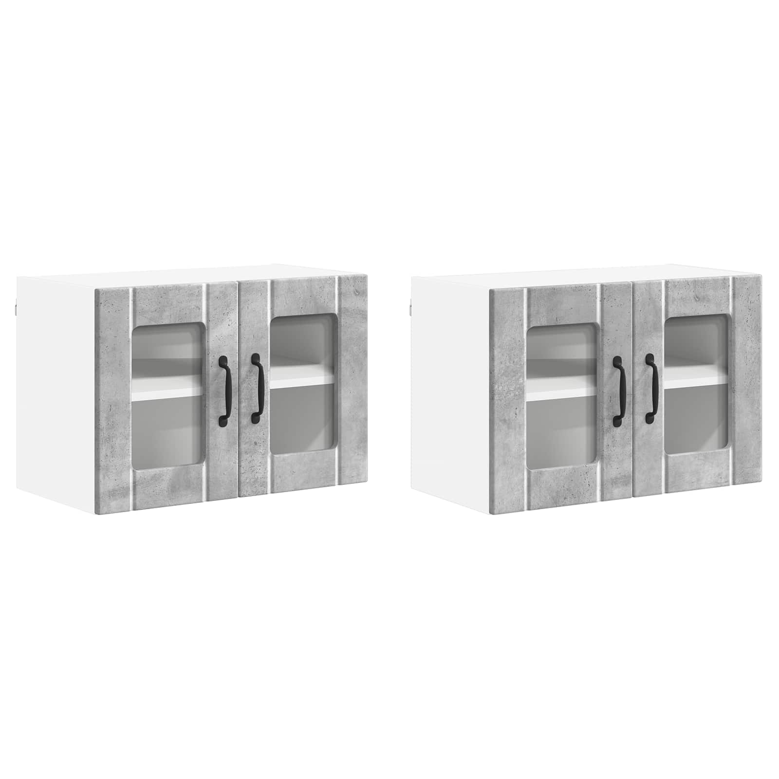 Pannello lavastoviglie Lucca 2 pcs Grigio Cemento | homemem39