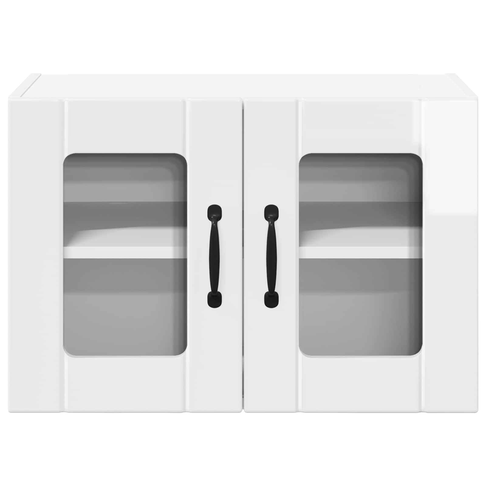 Pannello lavastoviglie Lucca 2 pcs Bianco Lucido | homemem39