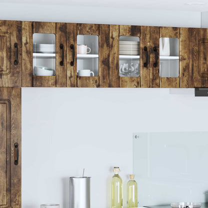 Pannello lavastoviglie Lucca 2 pcs Rovere Fumo 60 x 31 x 40 cm | homemem39