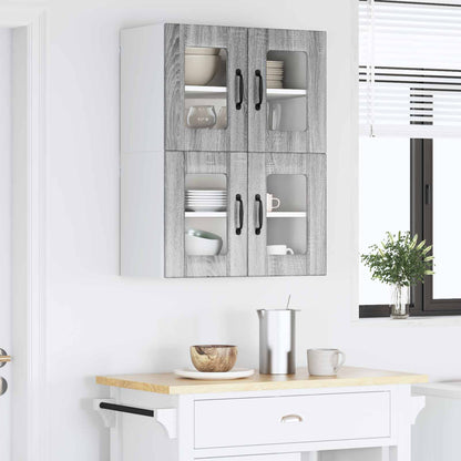 Pannello lavastoviglie Lucca 2 pcs Grigio Sonoma | homemem39
