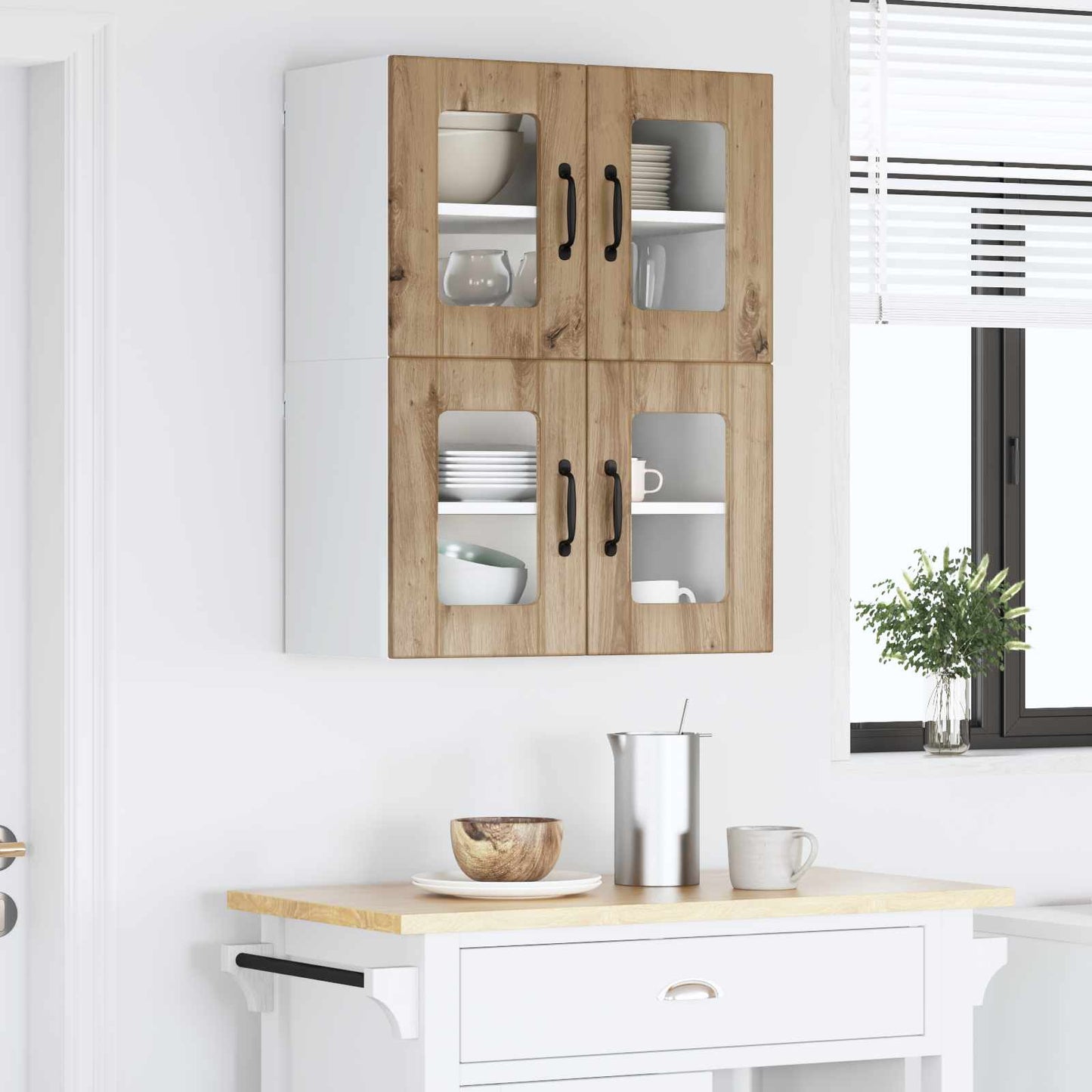 Pannello lavastoviglie Lucca 2 pcs Rovere Artigianale | homemem39
