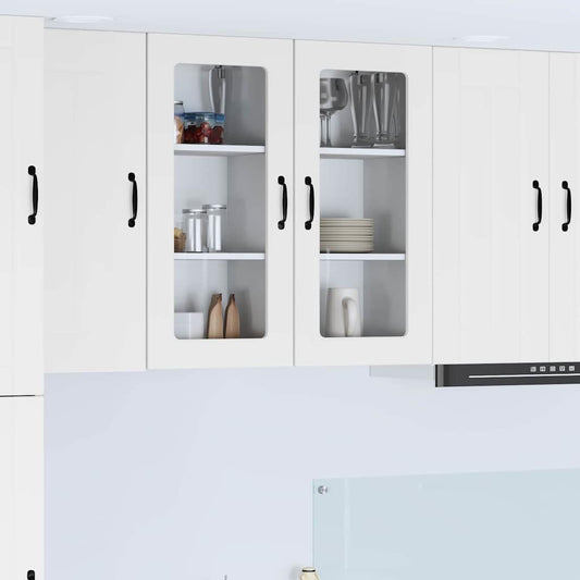 Pannello lavastoviglie Lucca 2 pcs Bianco 40 x 31 x 80 cm | homemem39
