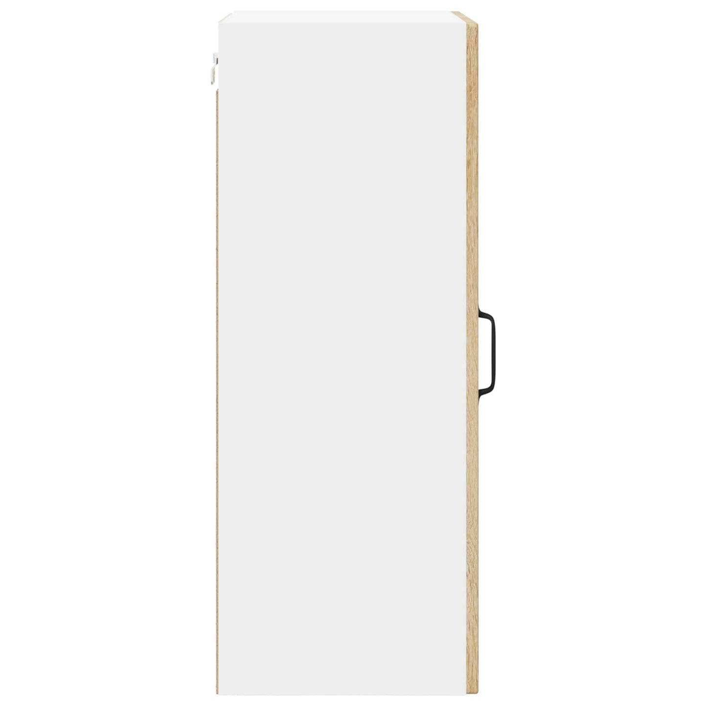 Mobile in vetro da parete LUCCA 2 pcs Rovere Sonoma