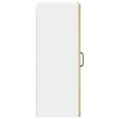 Mobile in vetro da parete LUCCA 2 pcs Rovere Sonoma