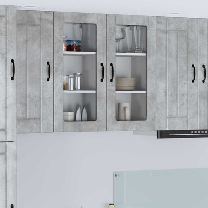 Pannello lavastoviglie Lucca Grigio Cemento 40 x 31 x 80 cm | homemem39