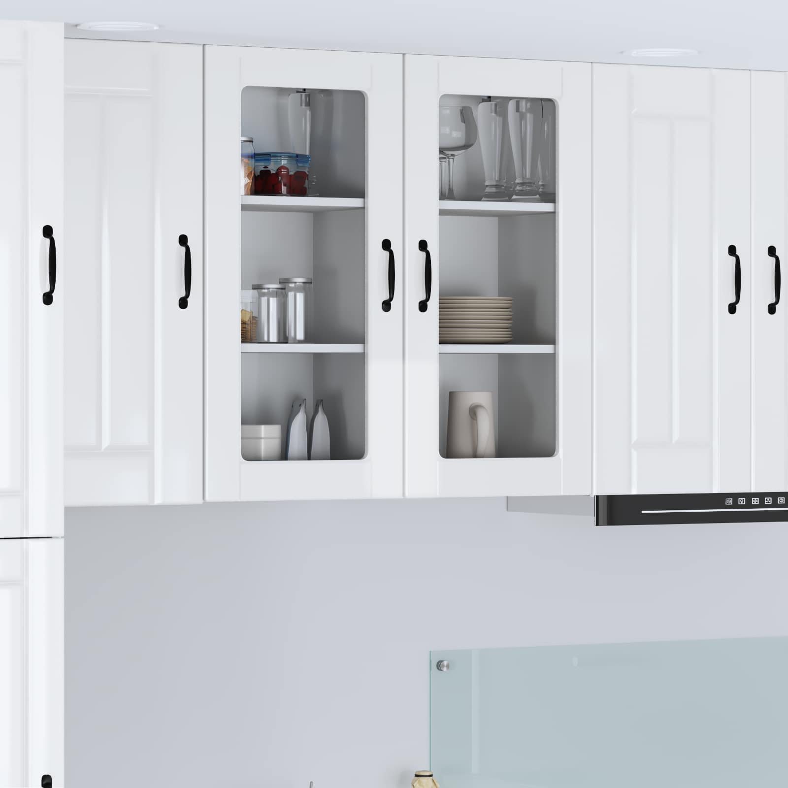 Pannello lavastoviglie Lucca Bianco Lucido 40 x 31 x 80 cm | homemem39
