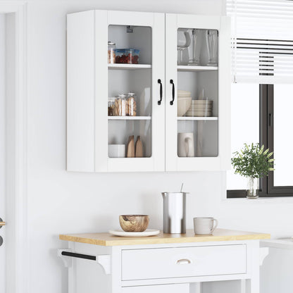 Pannello lavastoviglie Lucca 2 pcs Bianco Lucido | homemem39