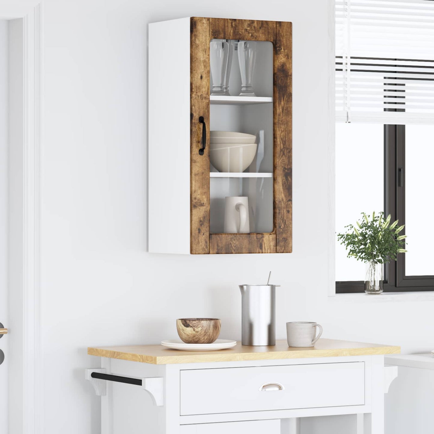Pannello lavastoviglie Lucca Rovere Fumo 40 x 31 x 80 cm | homemem39