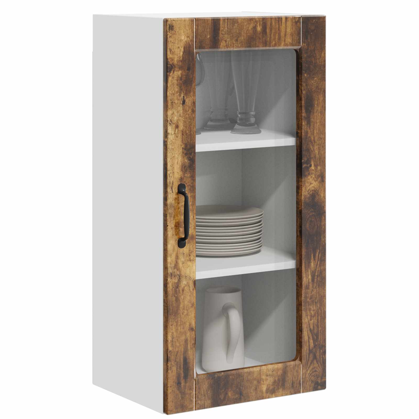 Pannello lavastoviglie Lucca Rovere Fumo 40 x 31 x 80 cm | homemem39