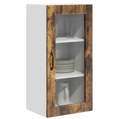 Pannello lavastoviglie Lucca 2 pcs Rovere Fumo 40 x 31 x 80 cm | homemem39