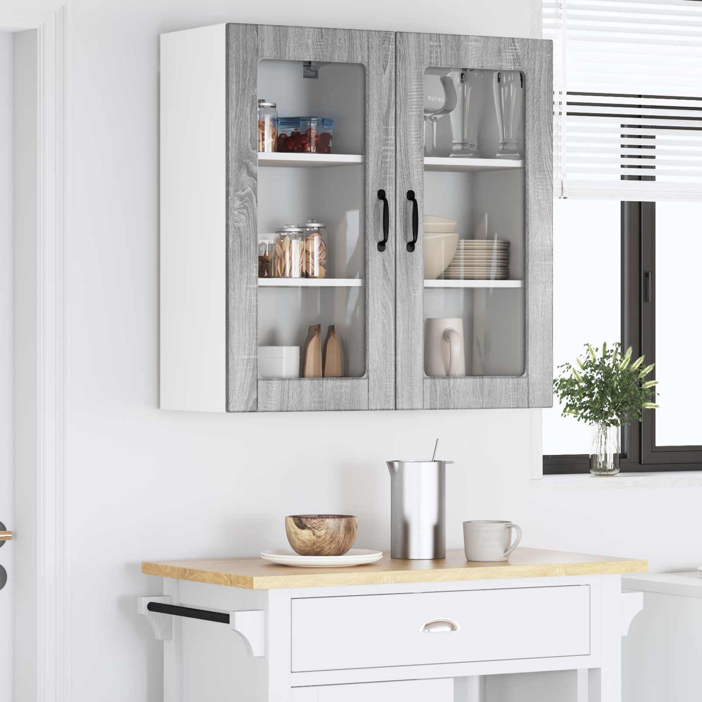 Pannello lavastoviglie Lucca 2 pcs Grigio Sonoma | homemem39