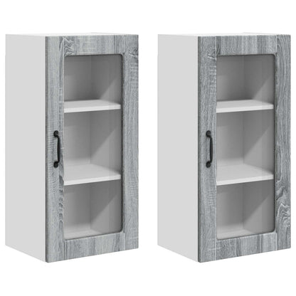 Pannello lavastoviglie Lucca 2 pcs Grigio Sonoma | homemem39