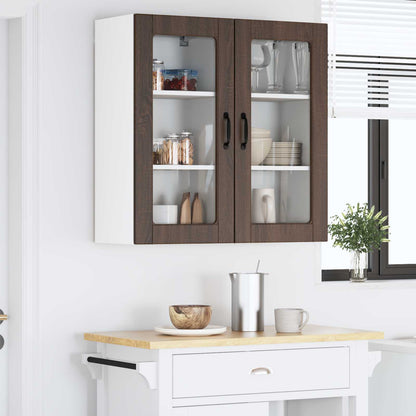 Pannello lavastoviglie Lucca 2 pcs Rovere Marrone | homemem39