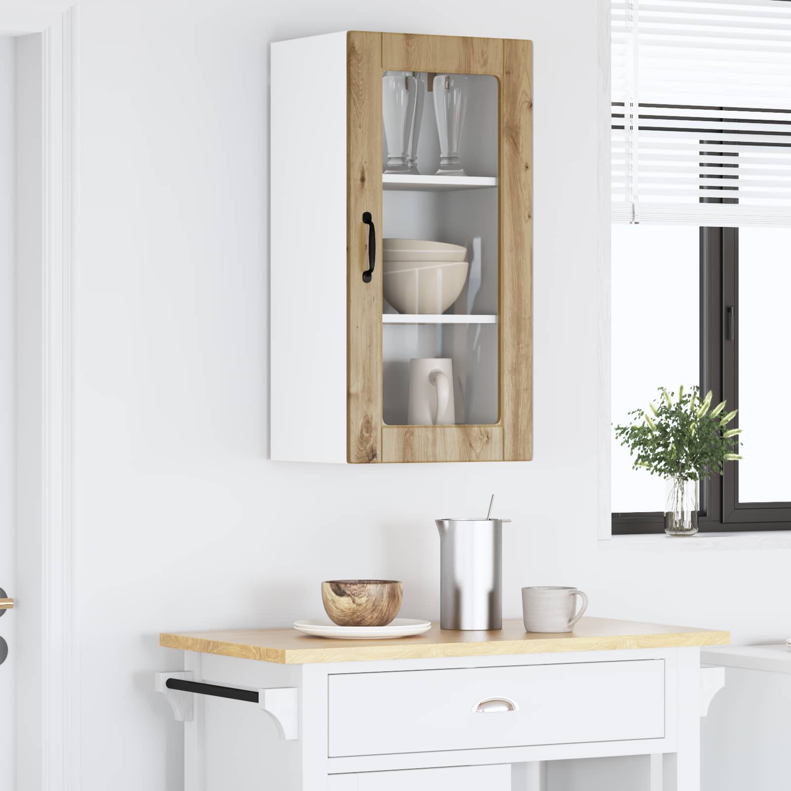 Pannello lavastoviglie Lucca Rovere Artigianale 40 x 31 x 80 cm | homemem39