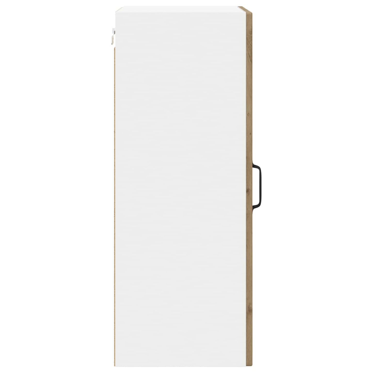 Mobile in vetro da parete LUCCA 2 pcs Rovere Artigianale