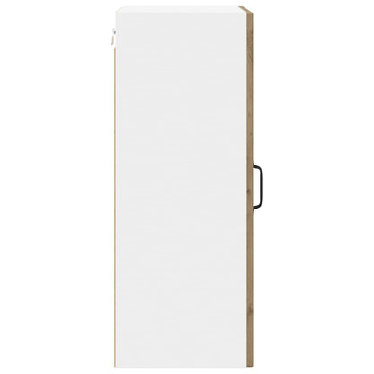 Mobile in vetro da parete LUCCA 2 pcs Rovere Artigianale