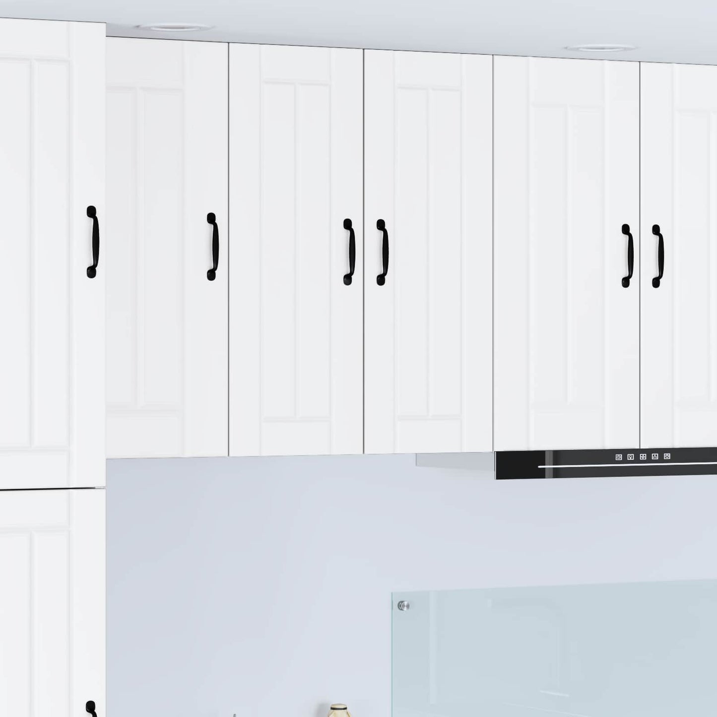 Pensile cucina Montaggio a parete Lucca Bianco 30 x 31 x 80 cm | homemem39