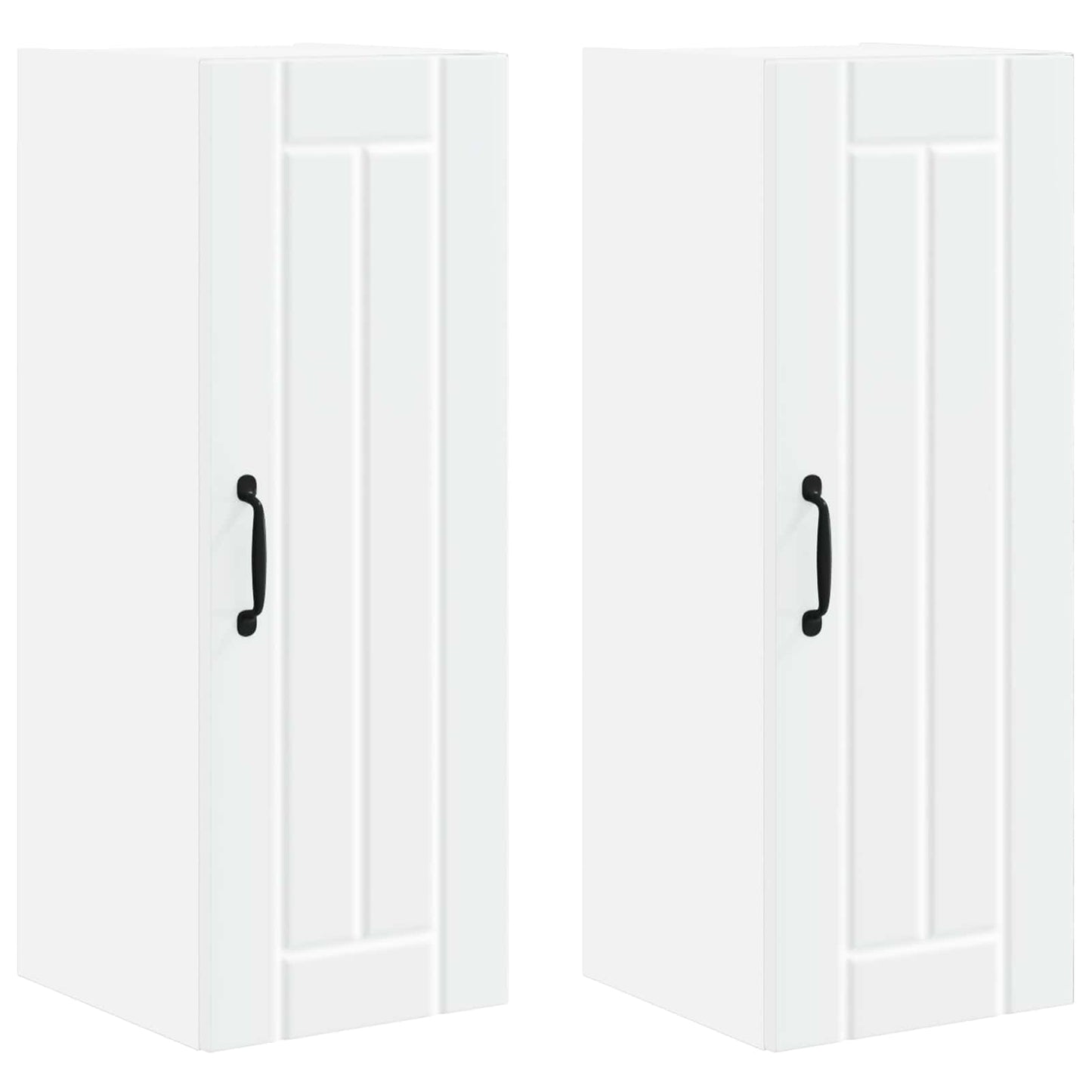 Pannello lavastoviglie Lucca 2 pcs Bianco 30 x 31 x 80 cm | homemem39
