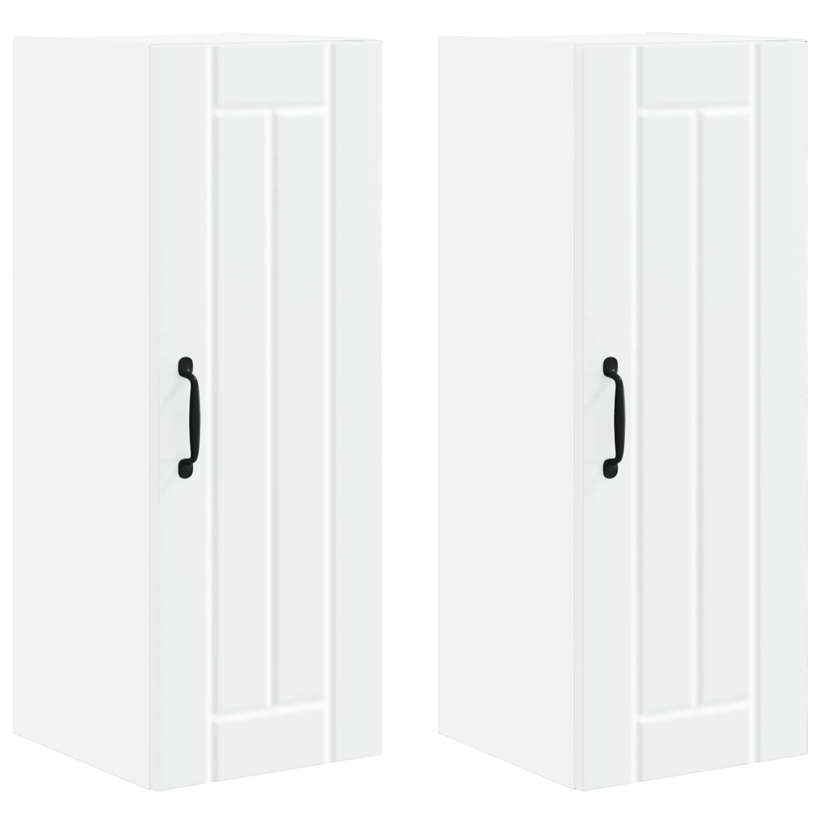 Pannello lavastoviglie Lucca 2 pcs Bianco 30 x 31 x 80 cm | homemem39