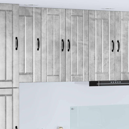 Pannello lavastoviglie Lucca Grigio Cemento 30 x 31 x 80 cm | homemem39