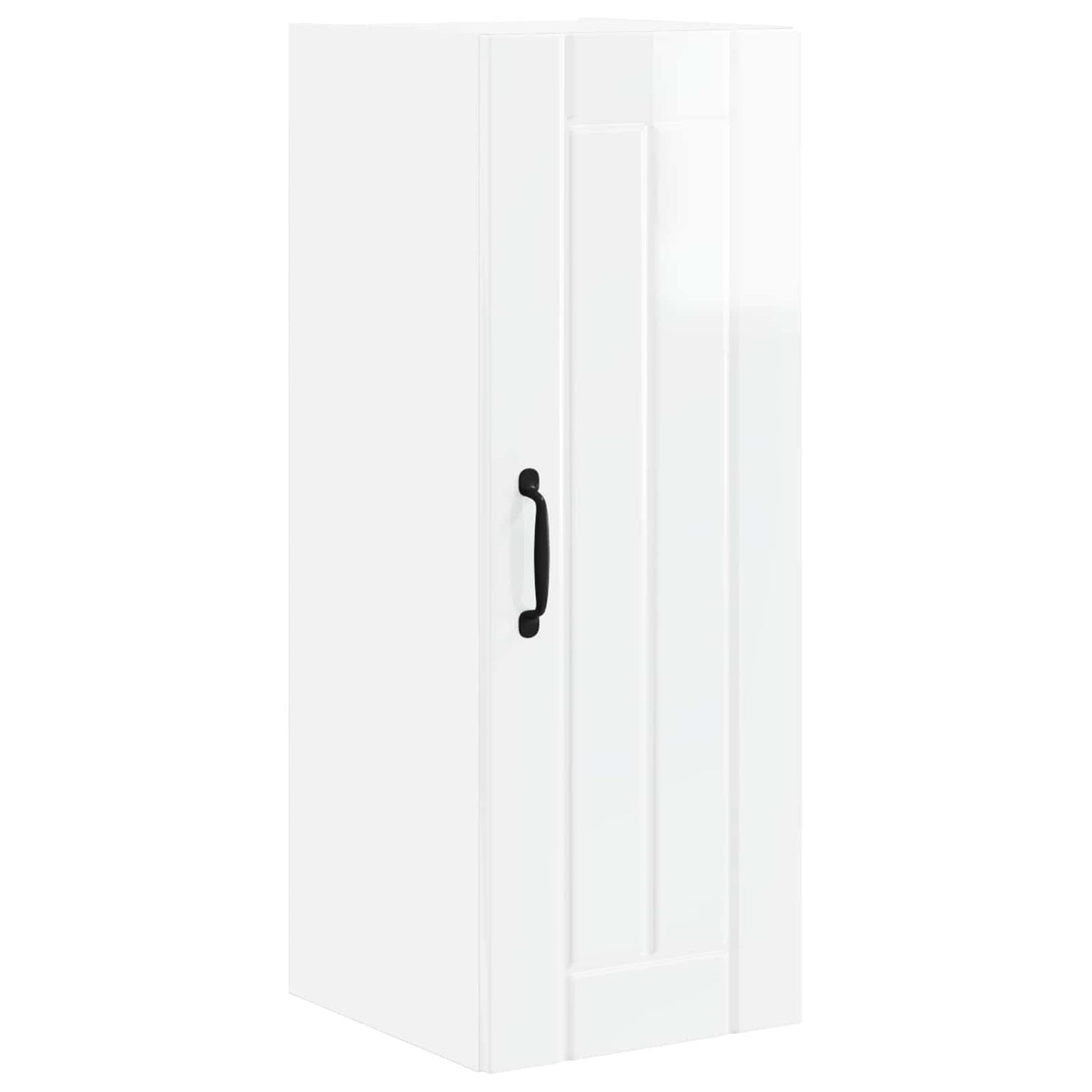 Armadietto a muro LUCCA Bianco Lucido 30 x 31 x 80 cm | homemem39