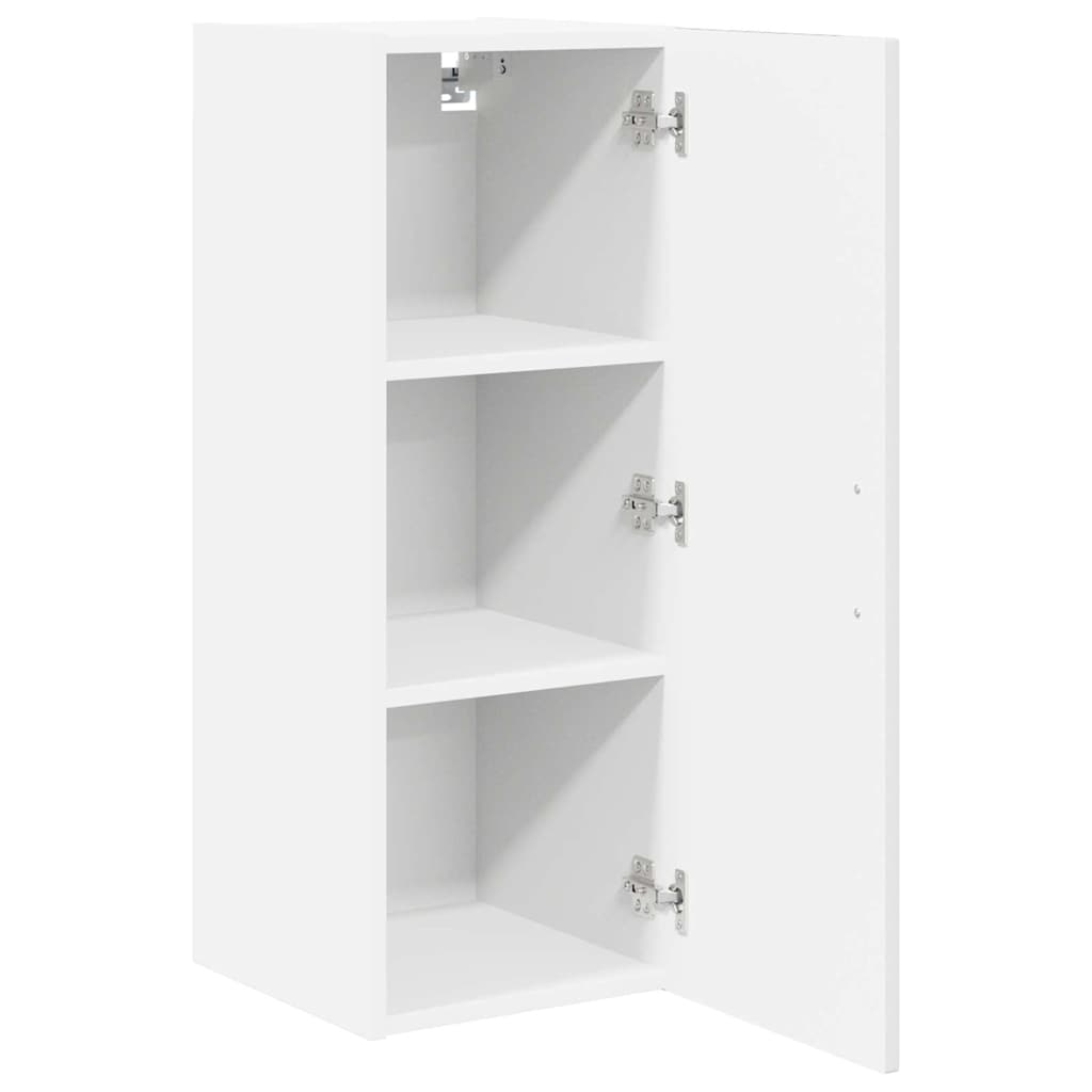 Armadietto a muro LUCCA 2 pcs Bianco Lucido 30 x 31 x 80 cm | homemem39