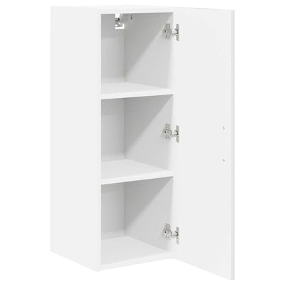 Armadietto a muro LUCCA 2 pcs Bianco Lucido 30 x 31 x 80 cm | homemem39