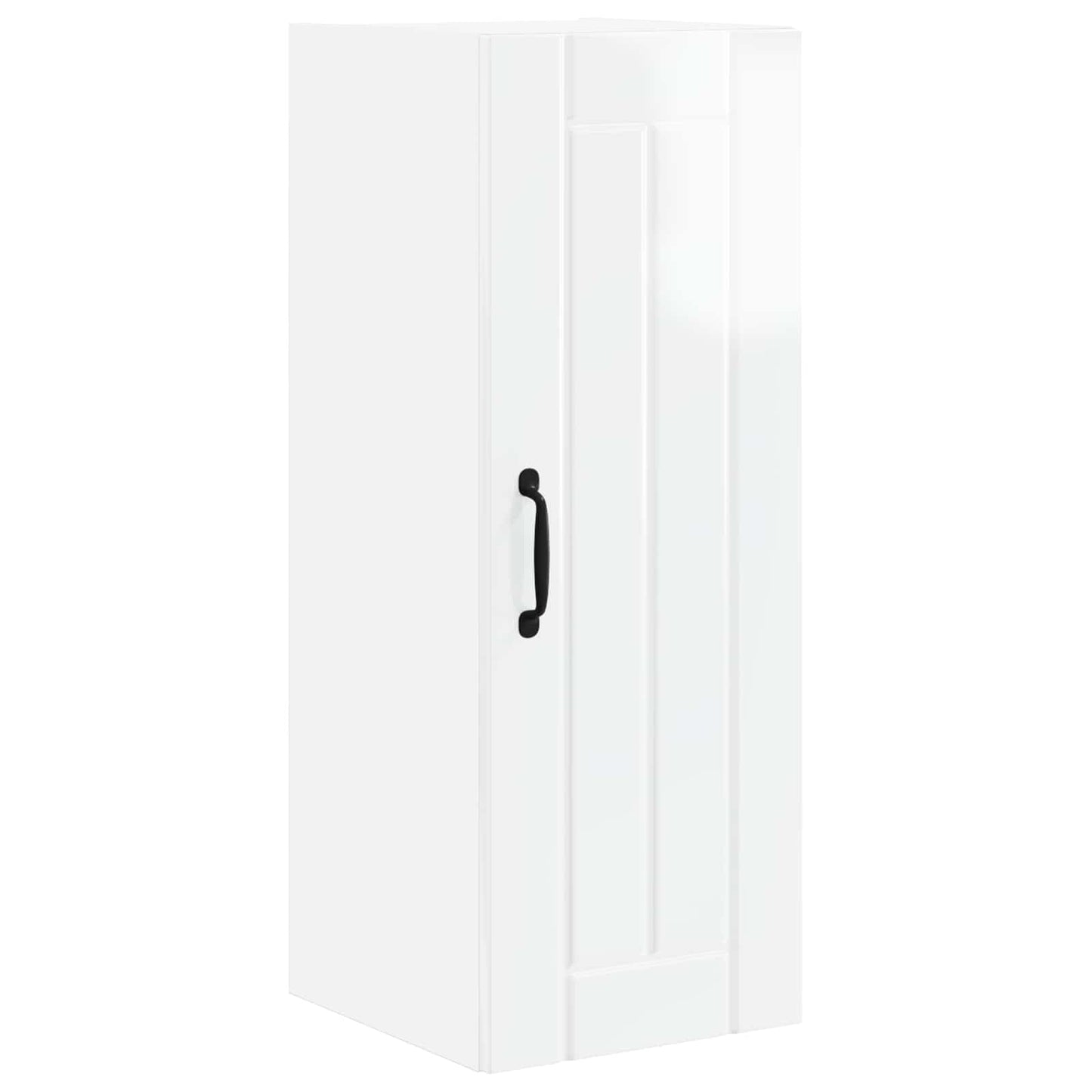 Armadietto a muro LUCCA 2 pcs Bianco Lucido 30 x 31 x 80 cm | homemem39