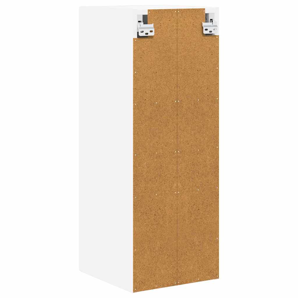Armadietto a muro LUCCA 2 pcs Bianco Lucido 30 x 31 x 80 cm | homemem39