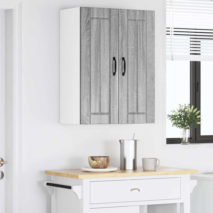 Armadietto a muro LUCCA 2 pcs Grigio Sonoma 30 x 31 x 80 cm | homemem39